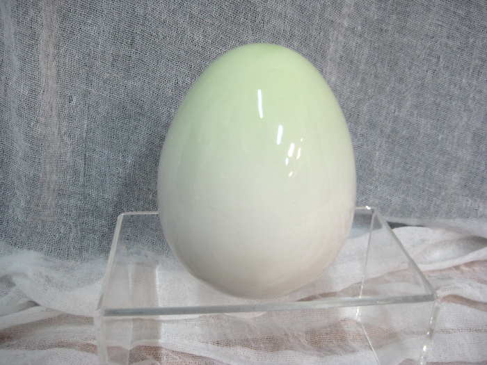 50039 - Αυγό πορσελάνη μεγάλο Γερμανίας 9,5Χ9,5Χ12