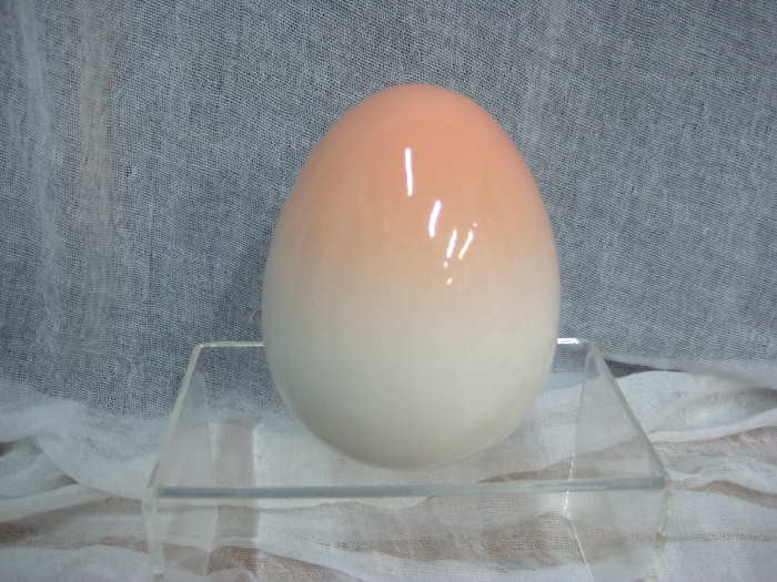 50040 - Αυγό πορσελάνη μεγάλο Γερμανίας 9,5Χ9,5Χ12